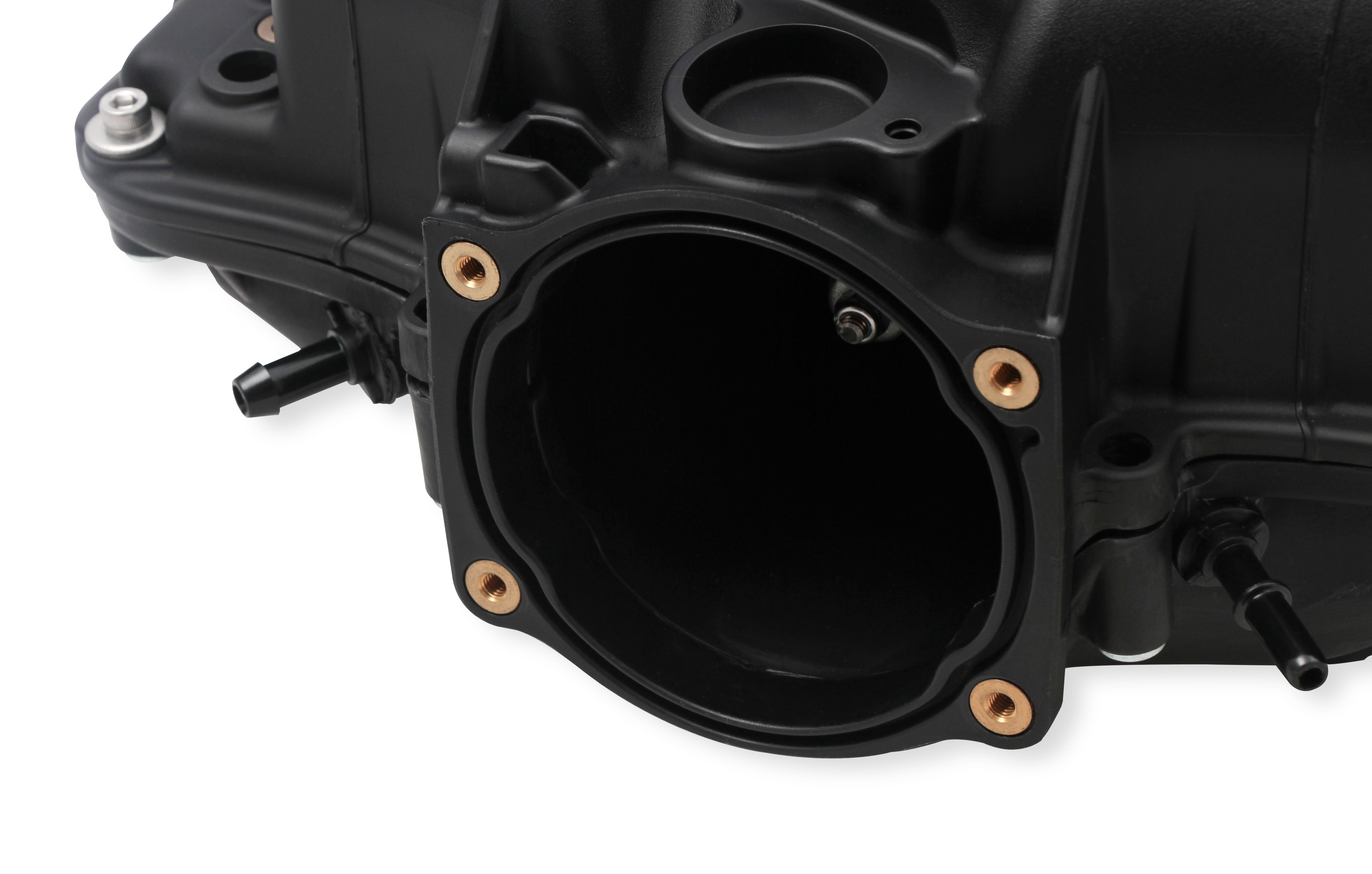 MSD LS7 Atomic AirForce Intake Manifold Black Logo