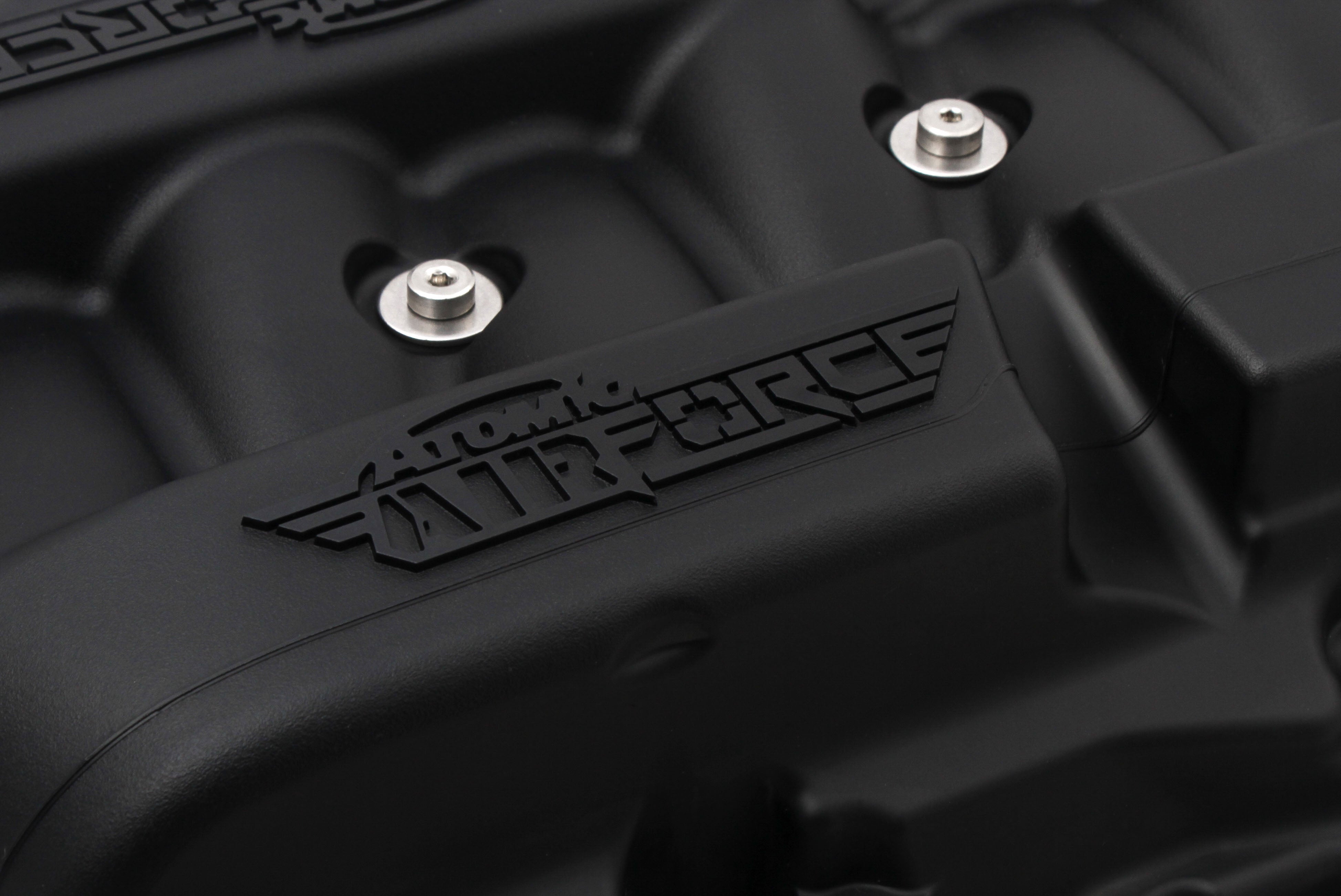 MSD LS7 Atomic AirForce Intake Manifold Black Logo