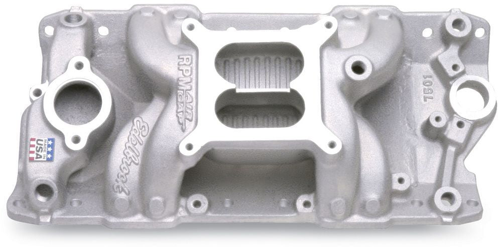 Edelbrock Small Block Chevy 262-400 Performer RPM Air-Gap Intake Manifold