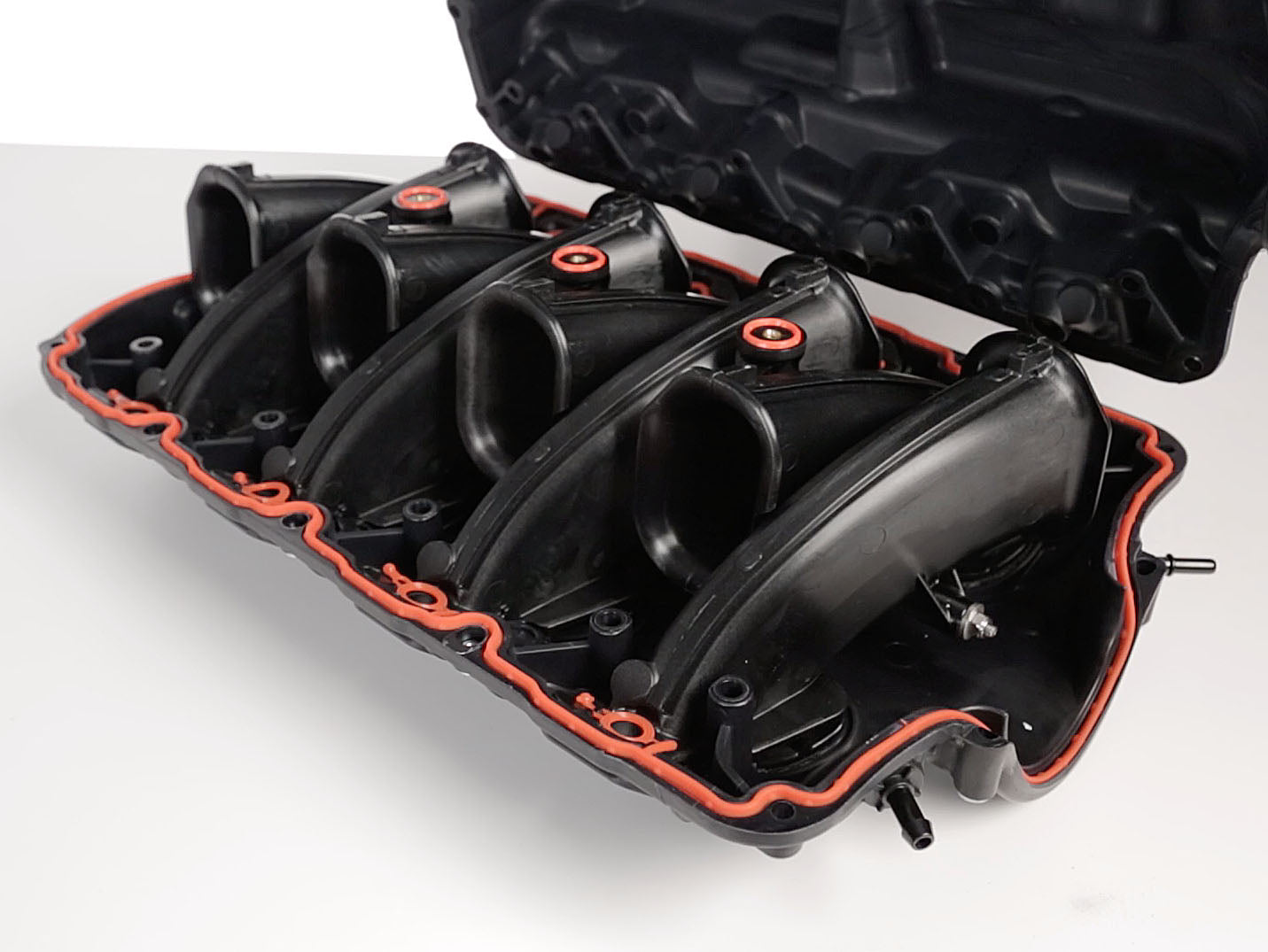 MSD LS7 Atomic AirForce Intake Manifold Black Logo