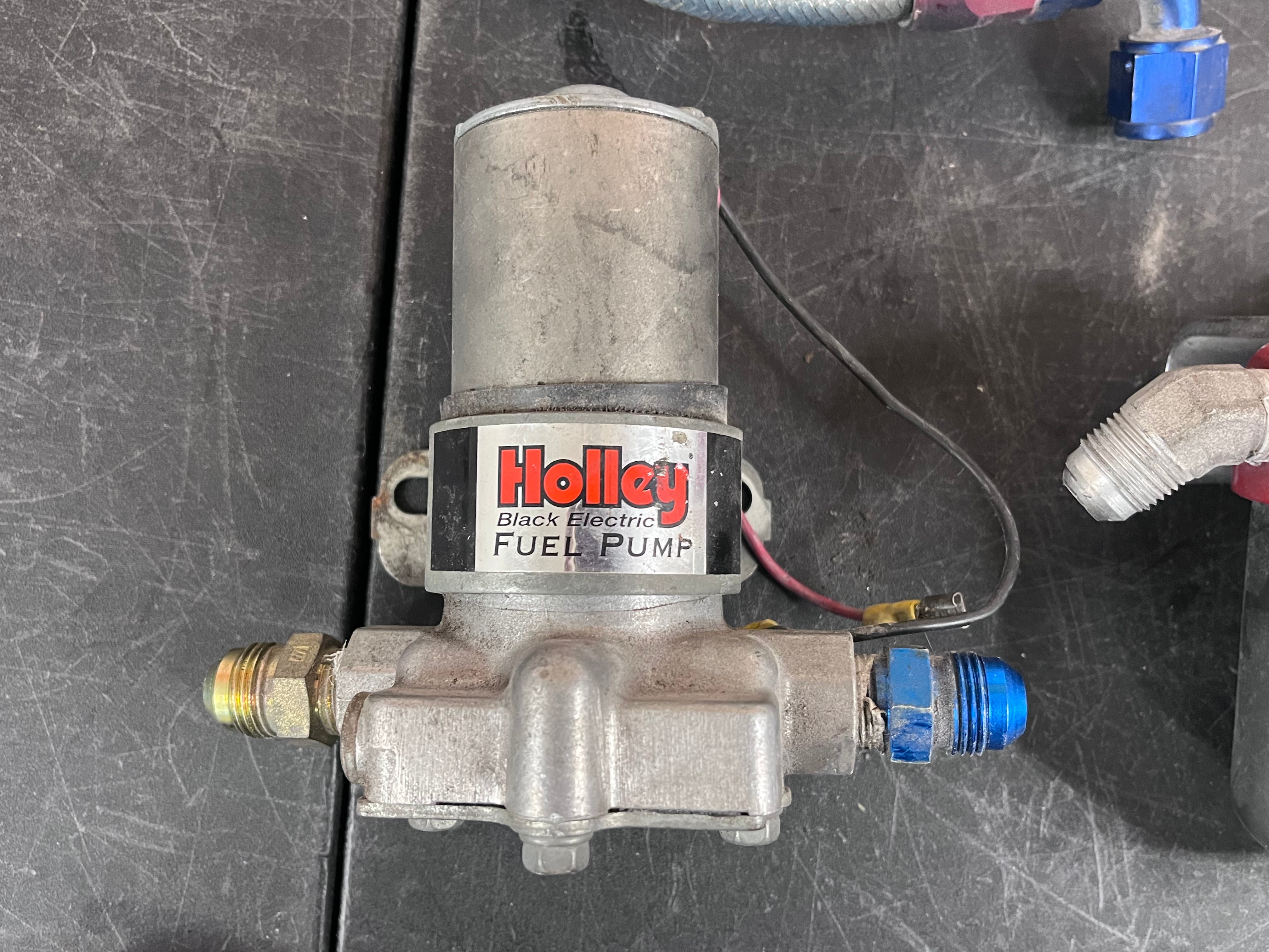 Holley Black Pump, Regulator & Filter