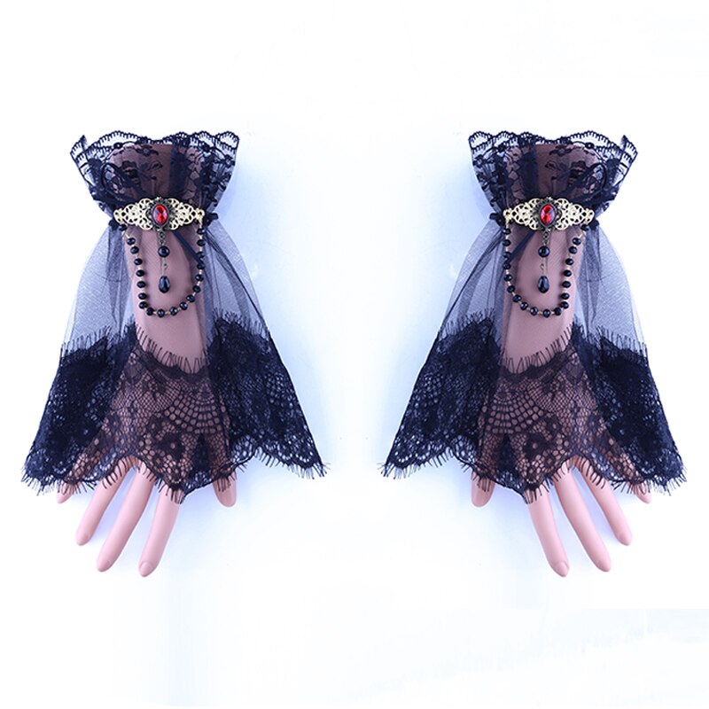 Steampunk Lace Gloves