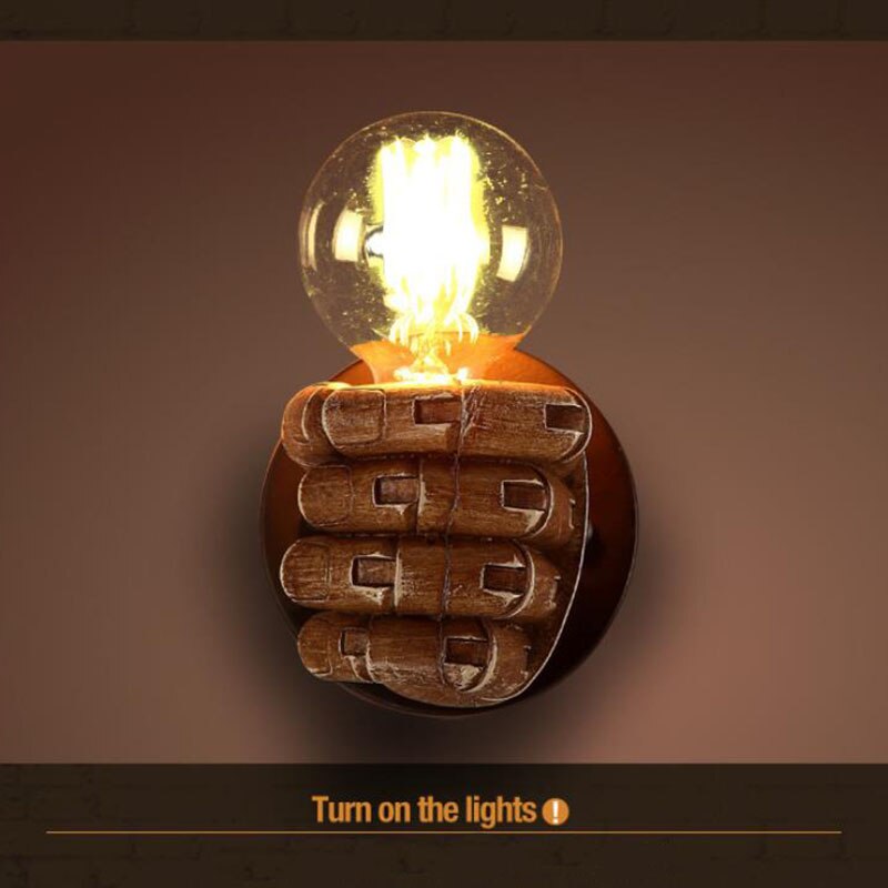 Steampunk Robot Hand Lamp