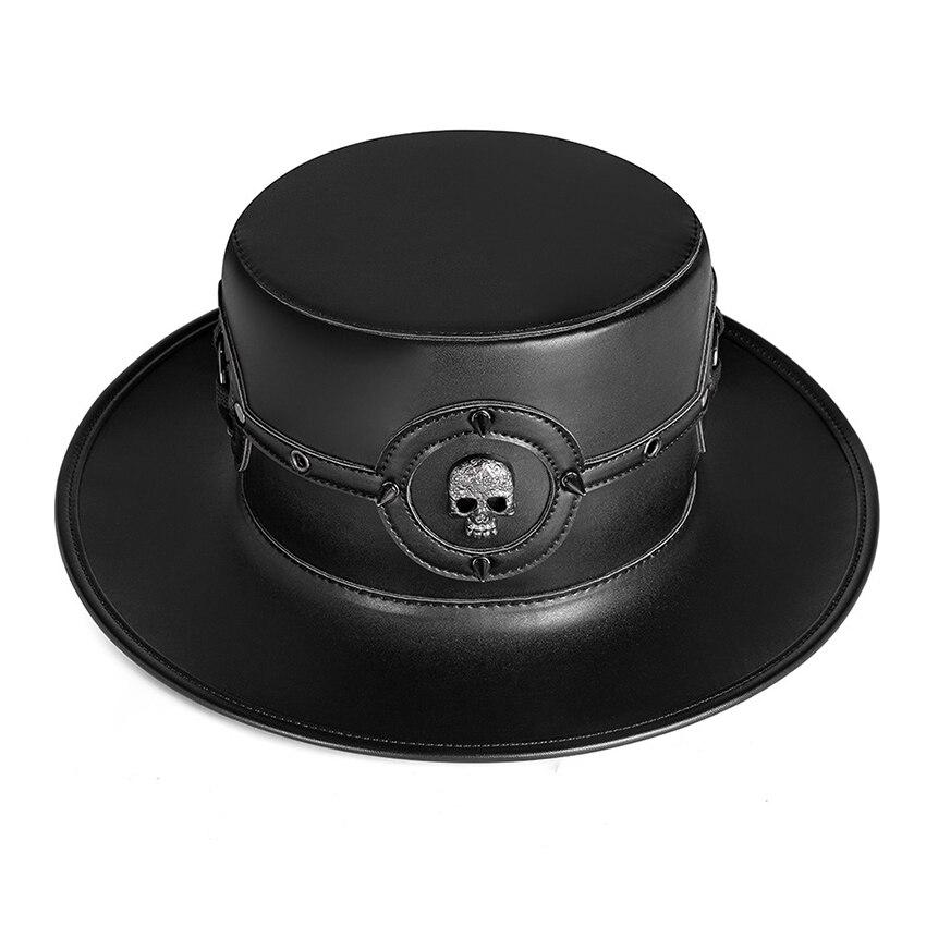 Steampunk Skull Top Hat