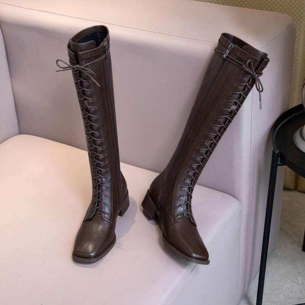 Victorian Leather Boots