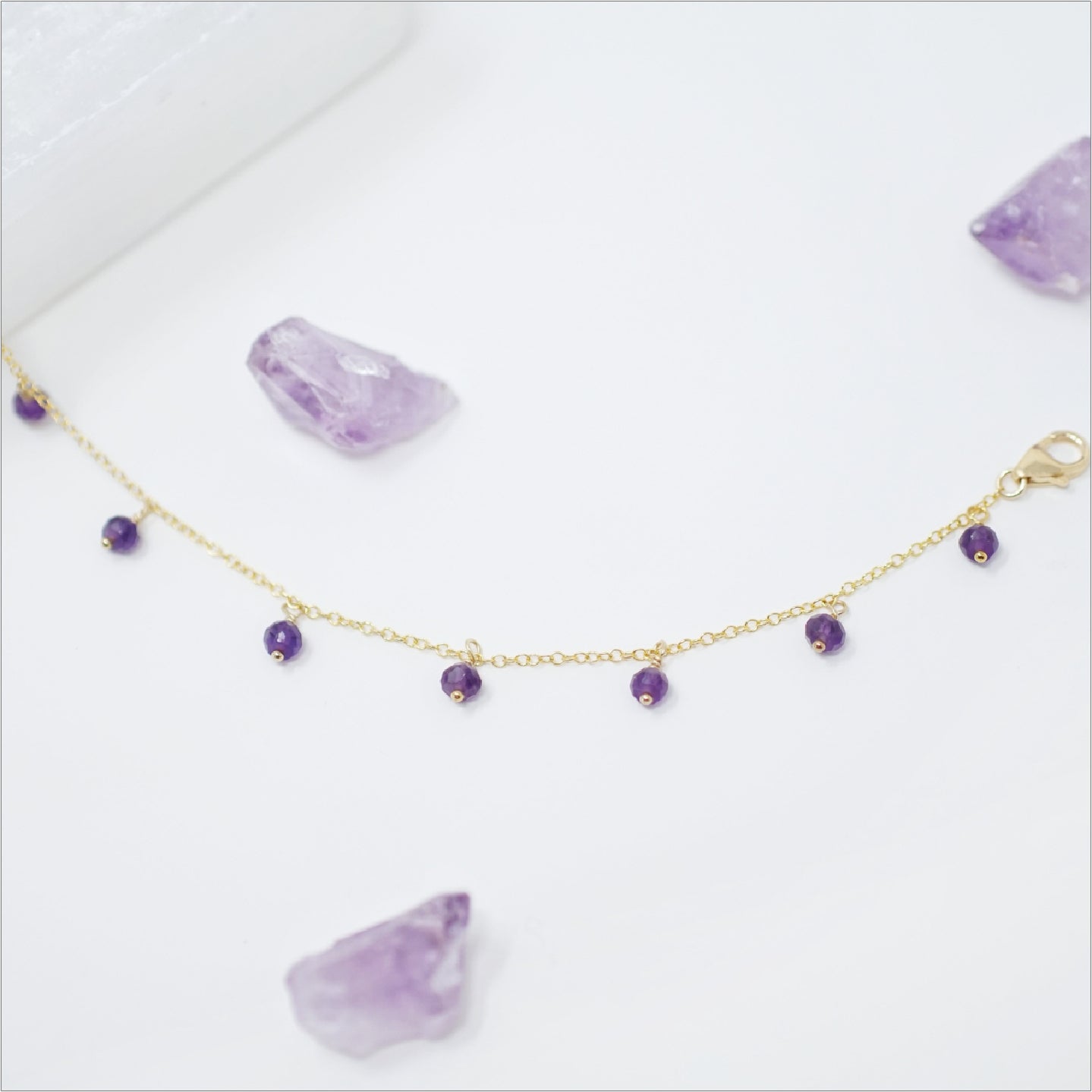 Amethyst Bracelet - February Birthstone Bracelet