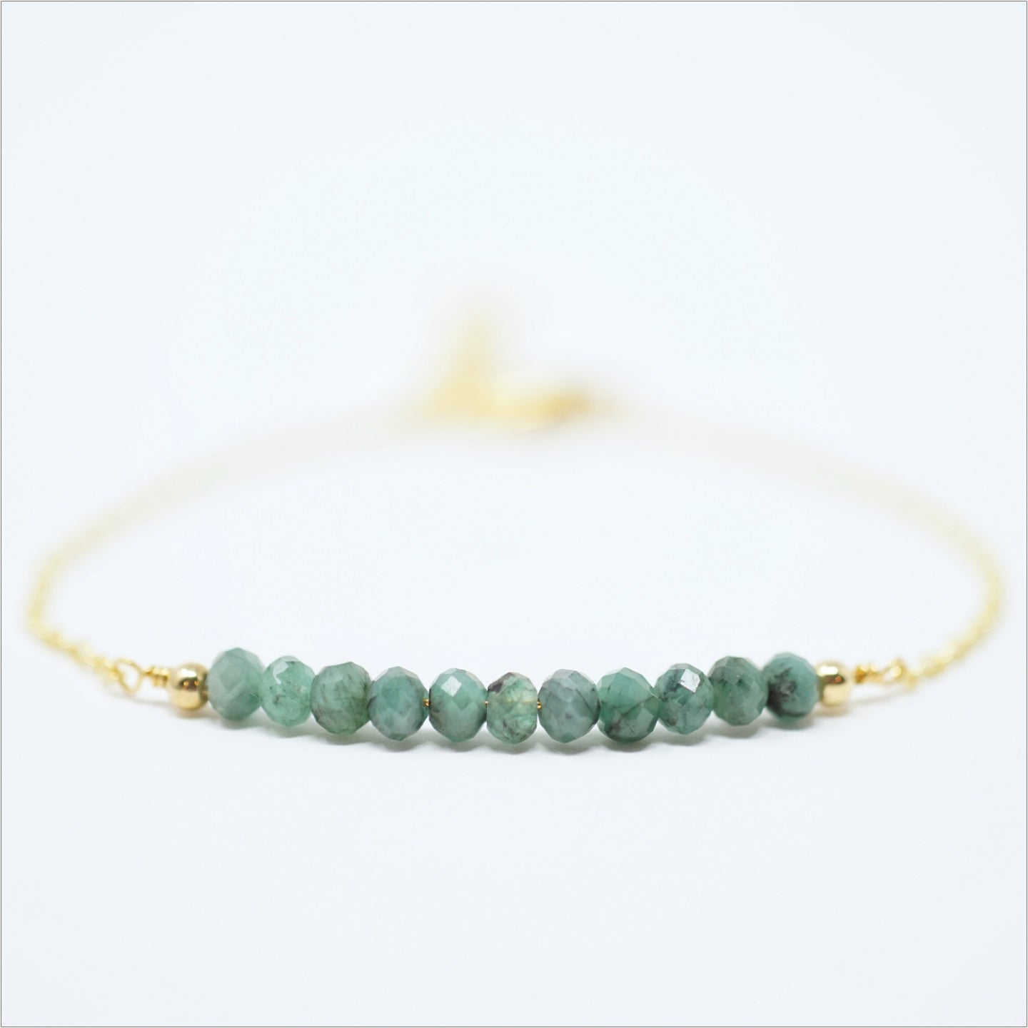 Gemstone Bar Bracelet - Birthstone Bracelet