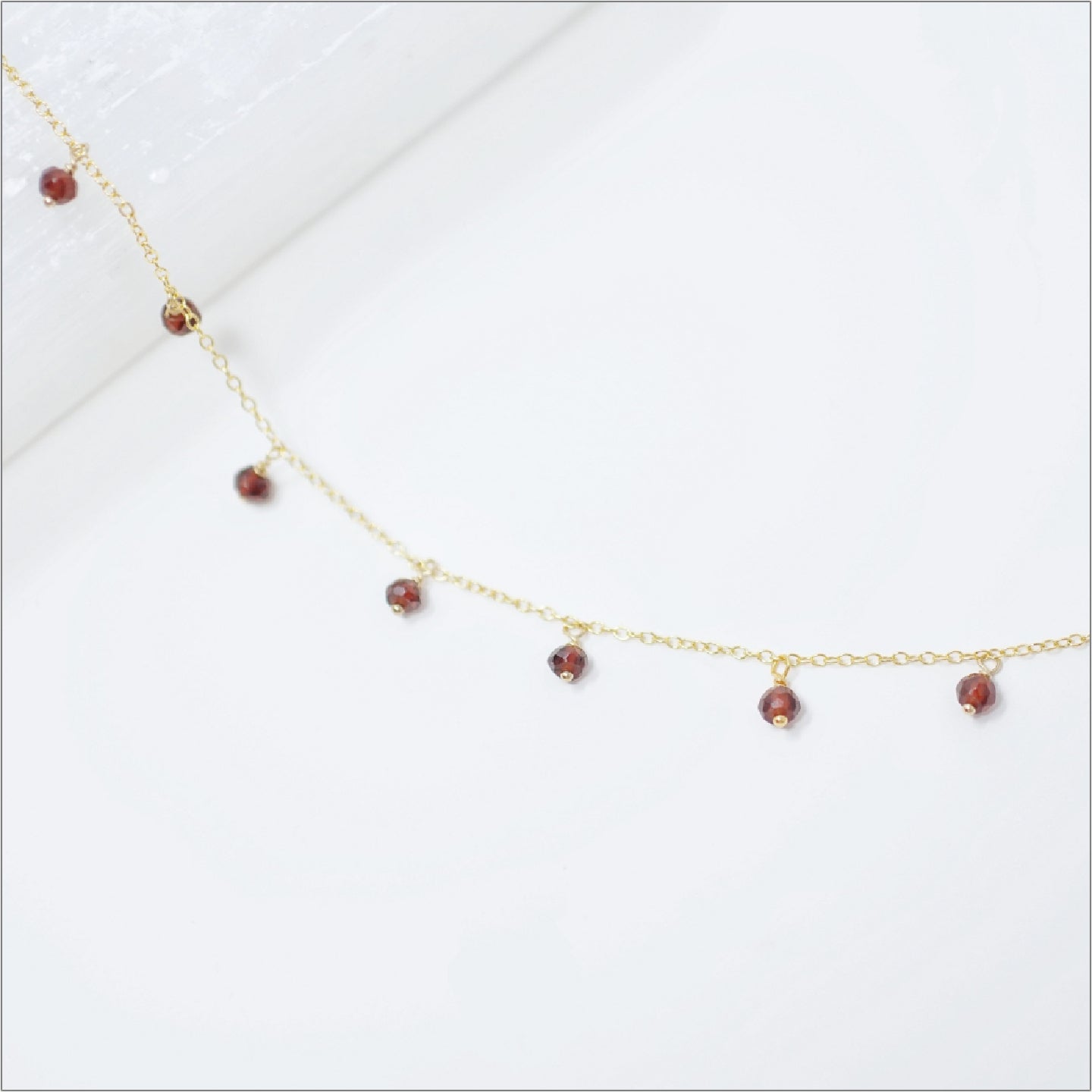 Garnet Bracelet - January Birthstone Bracelet