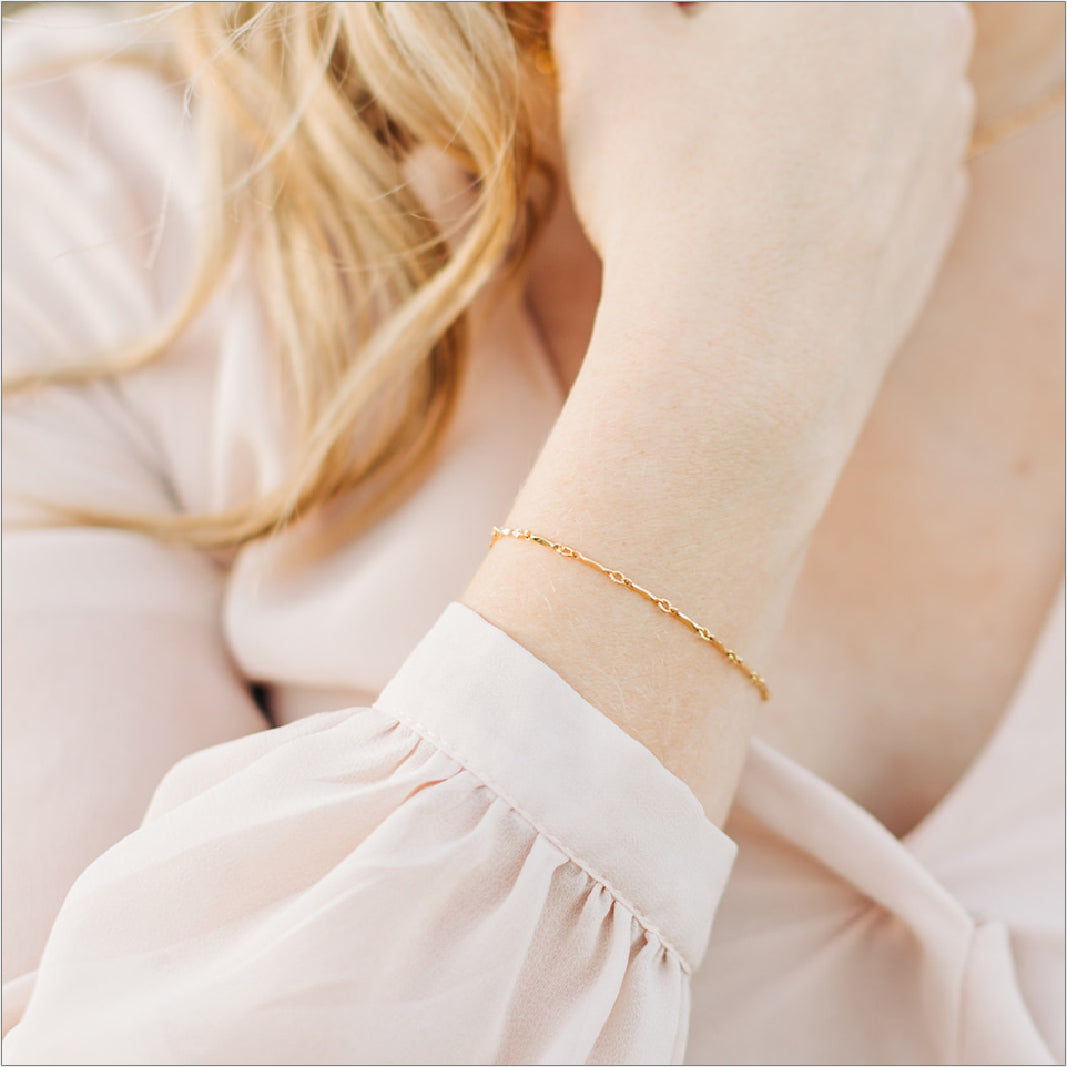 Waterproof Bracelet - Thick Gold Chain Bracelet