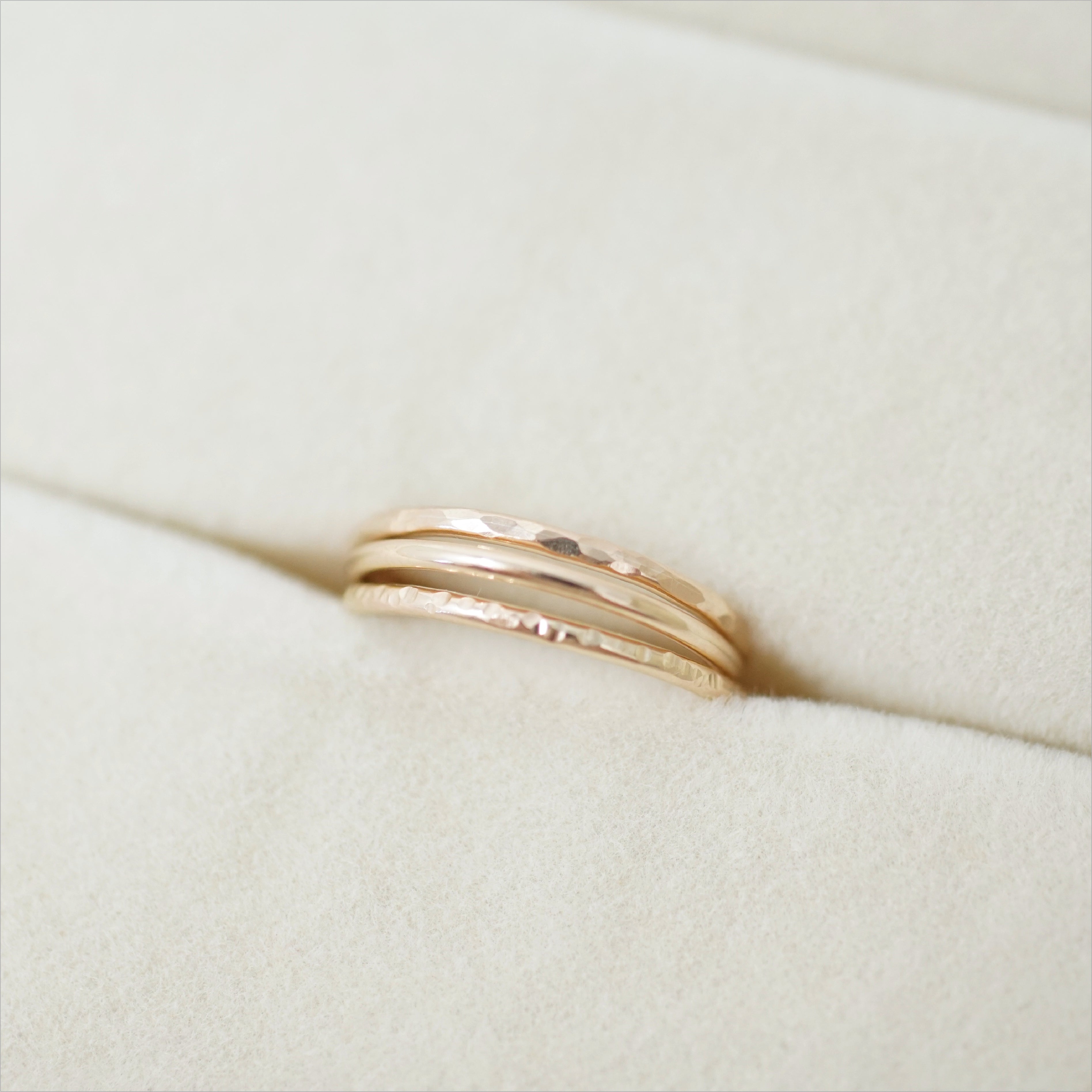 Stackable Rings Set - Stacking Rings