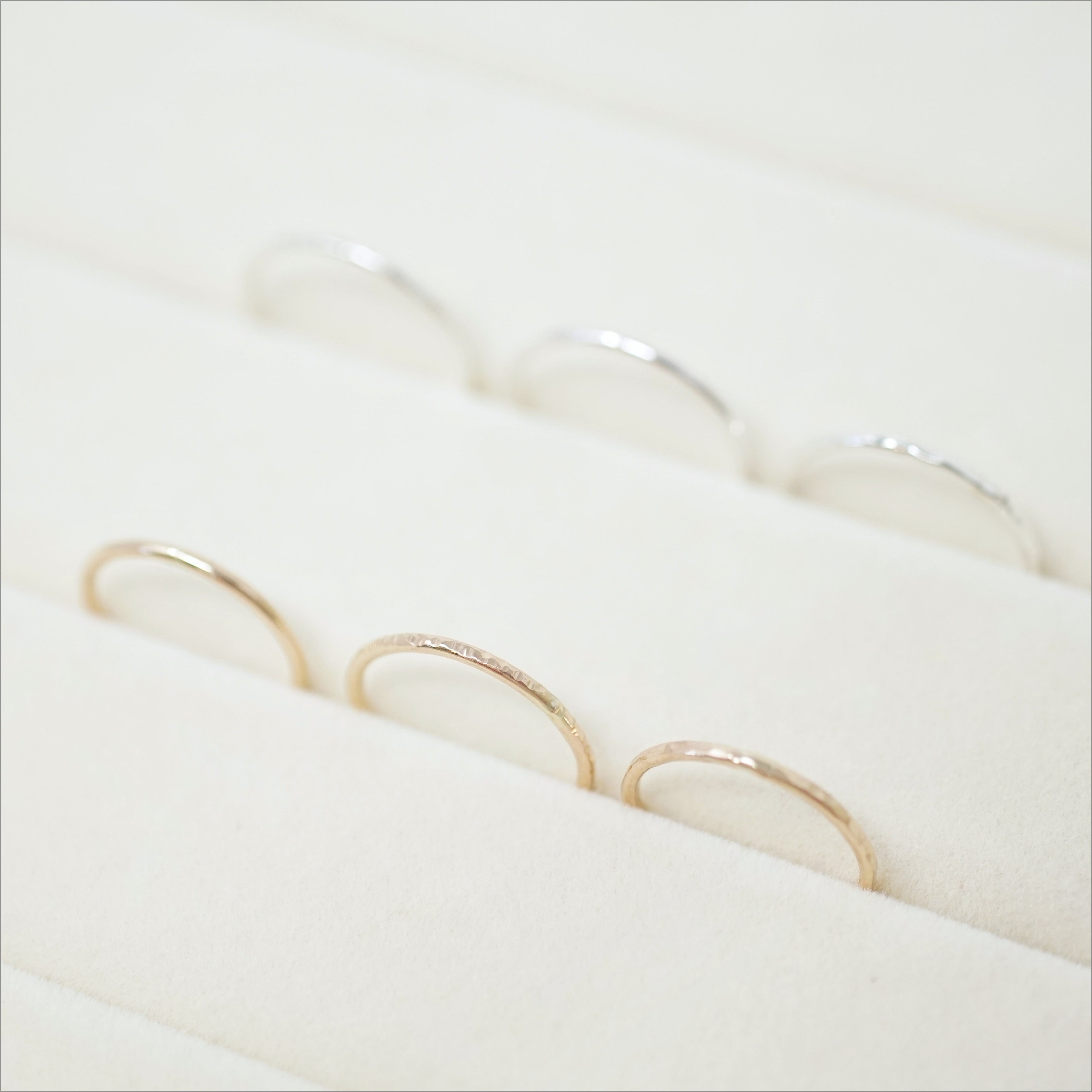 Stackable Rings Set - Stacking Rings