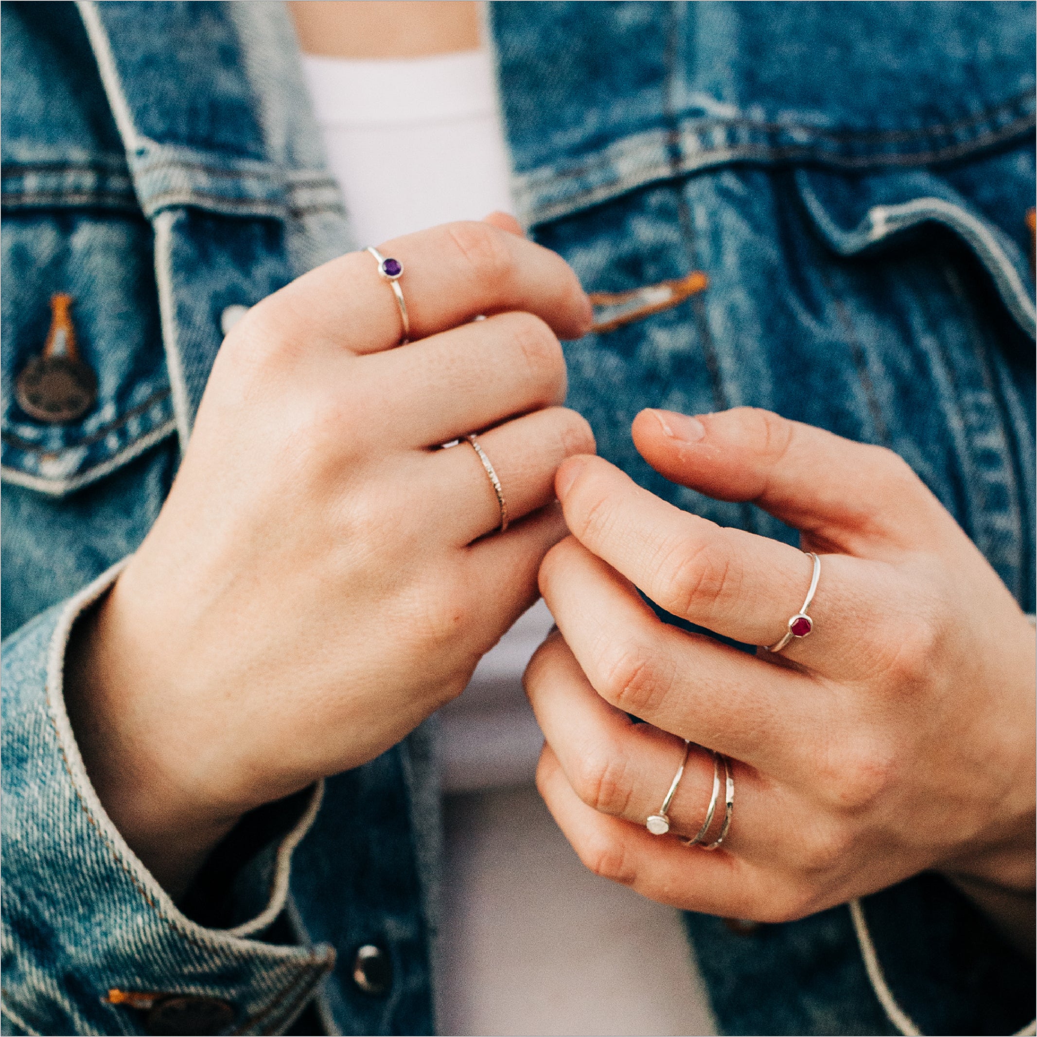 Stackable Rings Set - Stacking Rings