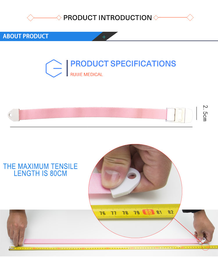 Quick Release Snap Rubber Tourniquet  MOQ:100PCS