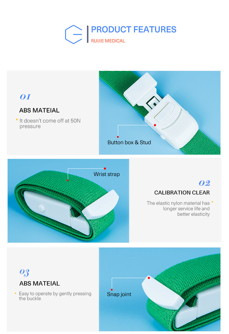 Hot Sale Medical Buckle Tourniquet First Aid Garrot Elastic Band Tourniquet MOQ:100PCS