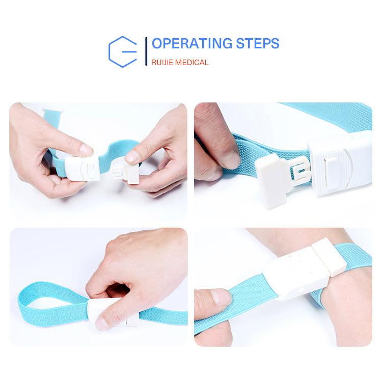 Hot Sale Medical Buckle Tourniquet First Aid Garrot Elastic Band Tourniquet   MOQ:100PCS