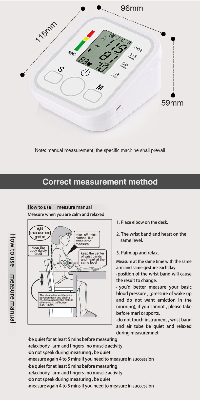 Blood Pressure Meter