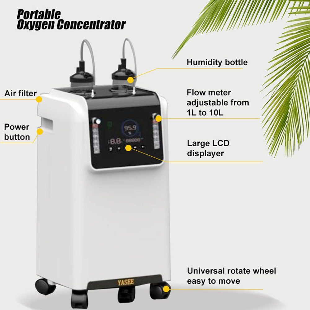 Factory Price Mini Portable Medical 10L Oxygen Concentrator