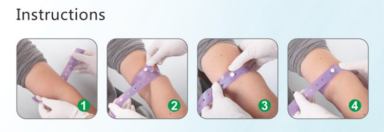 Manufacture Disposable Medical elastic Tourniquet MOQ:10000PCS