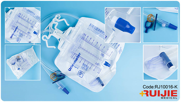 Medical Sterile Urinal Drainage Bag with Urometerz 400ml