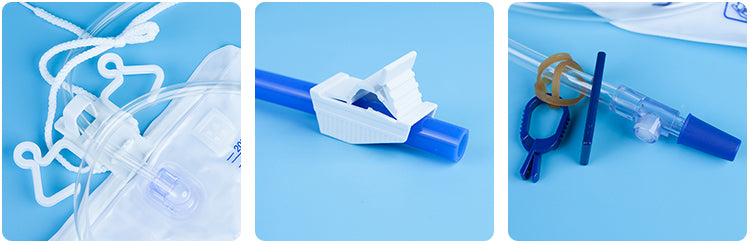 Luxury T Tap Valve Urine Bag With one inlet drip chamber