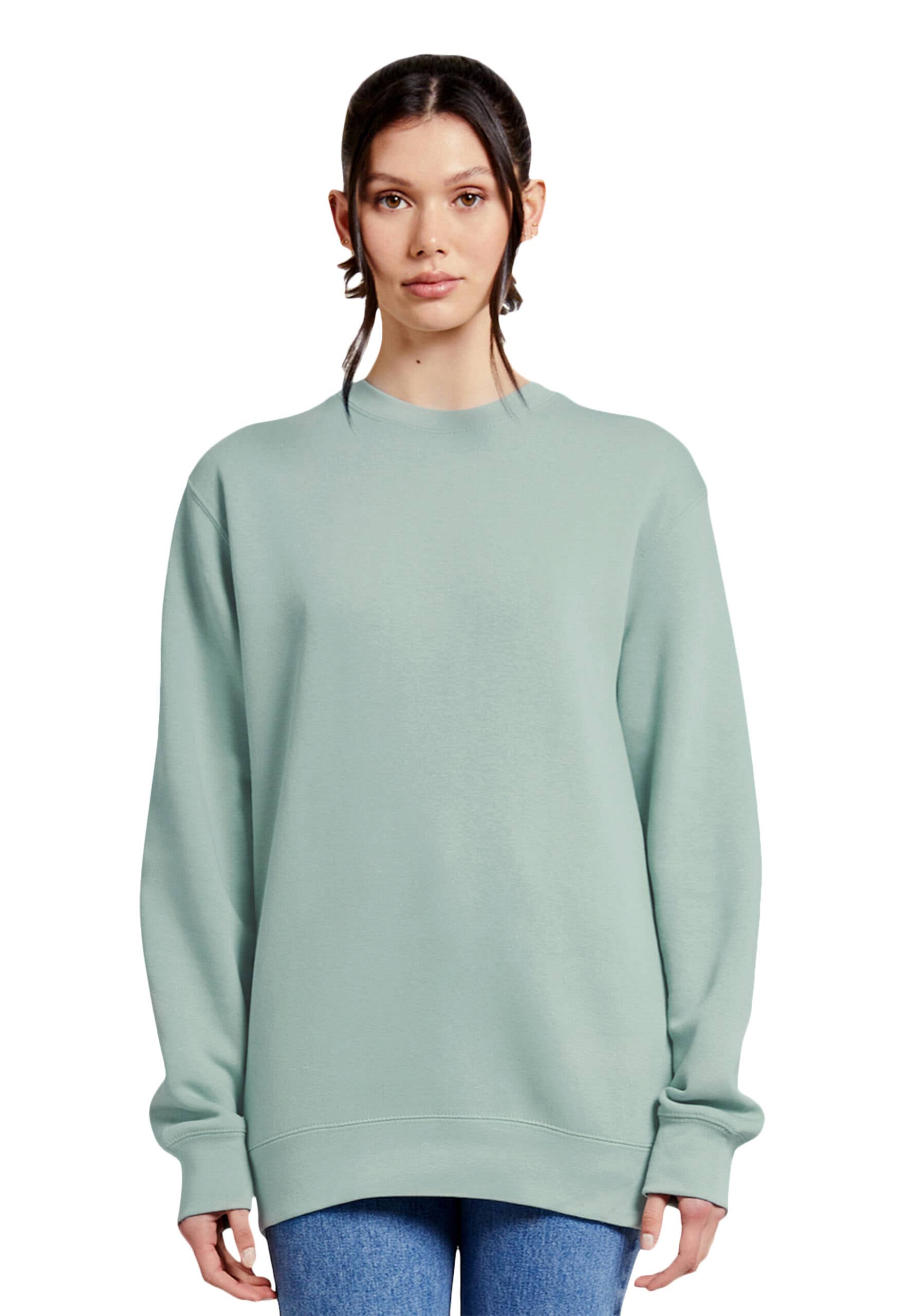 Premium Crewneck Sweatshirt - For Men & Women: L / Seafoam