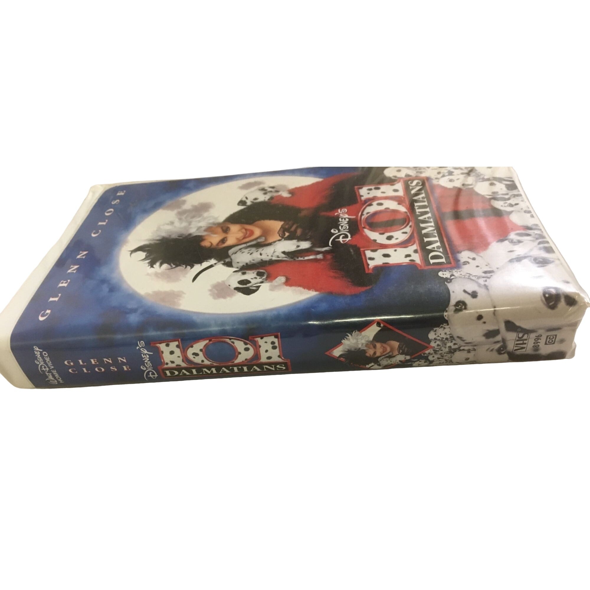 Disney 101 Dalmatians Vintage VHS Tape with Glenn Close