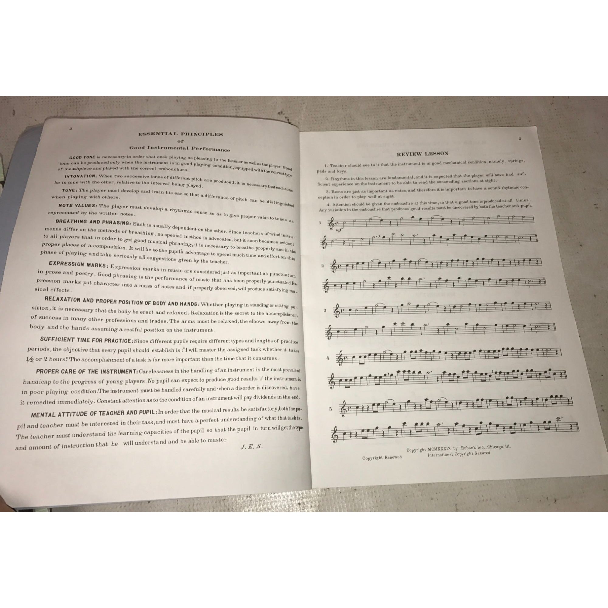 Rubank Intermediate Method: Flute or Piccolo (Rubank Educational Library #75)