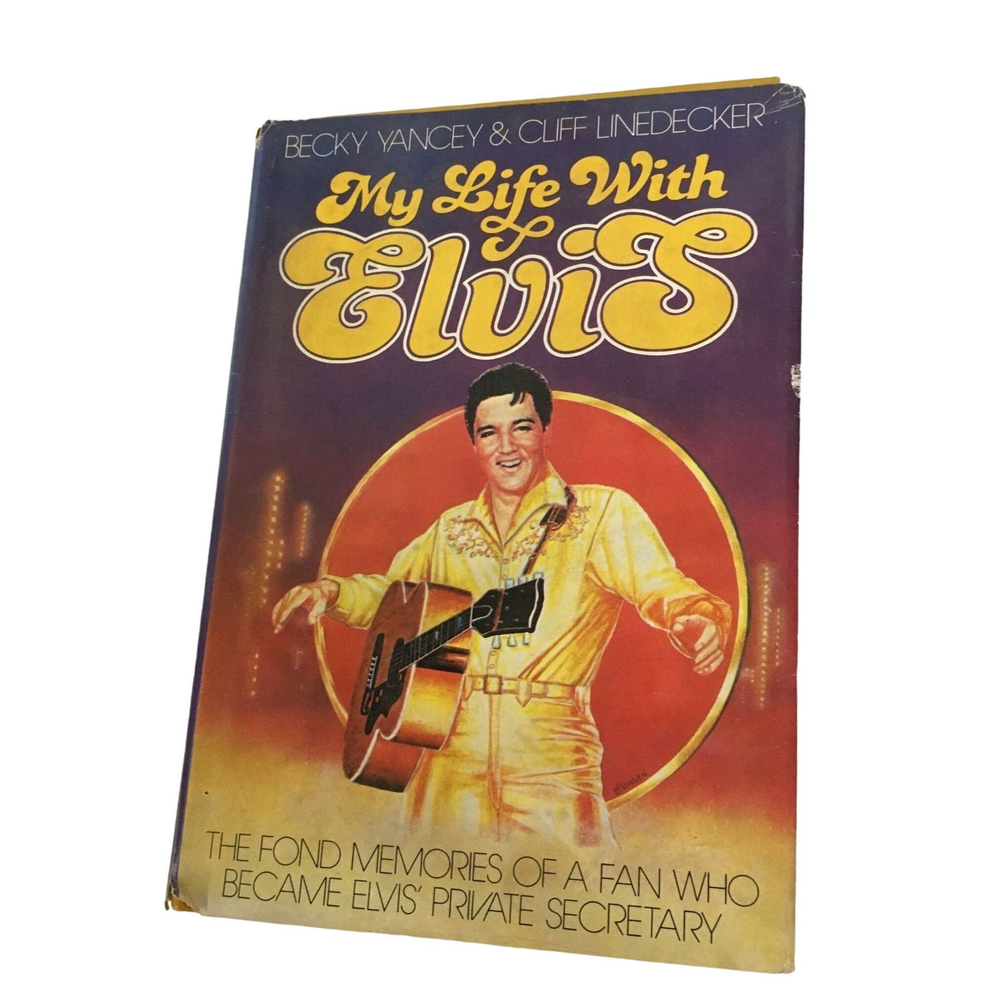 My Life With Elvis by Becky Yancy & Cliff Linedecker book