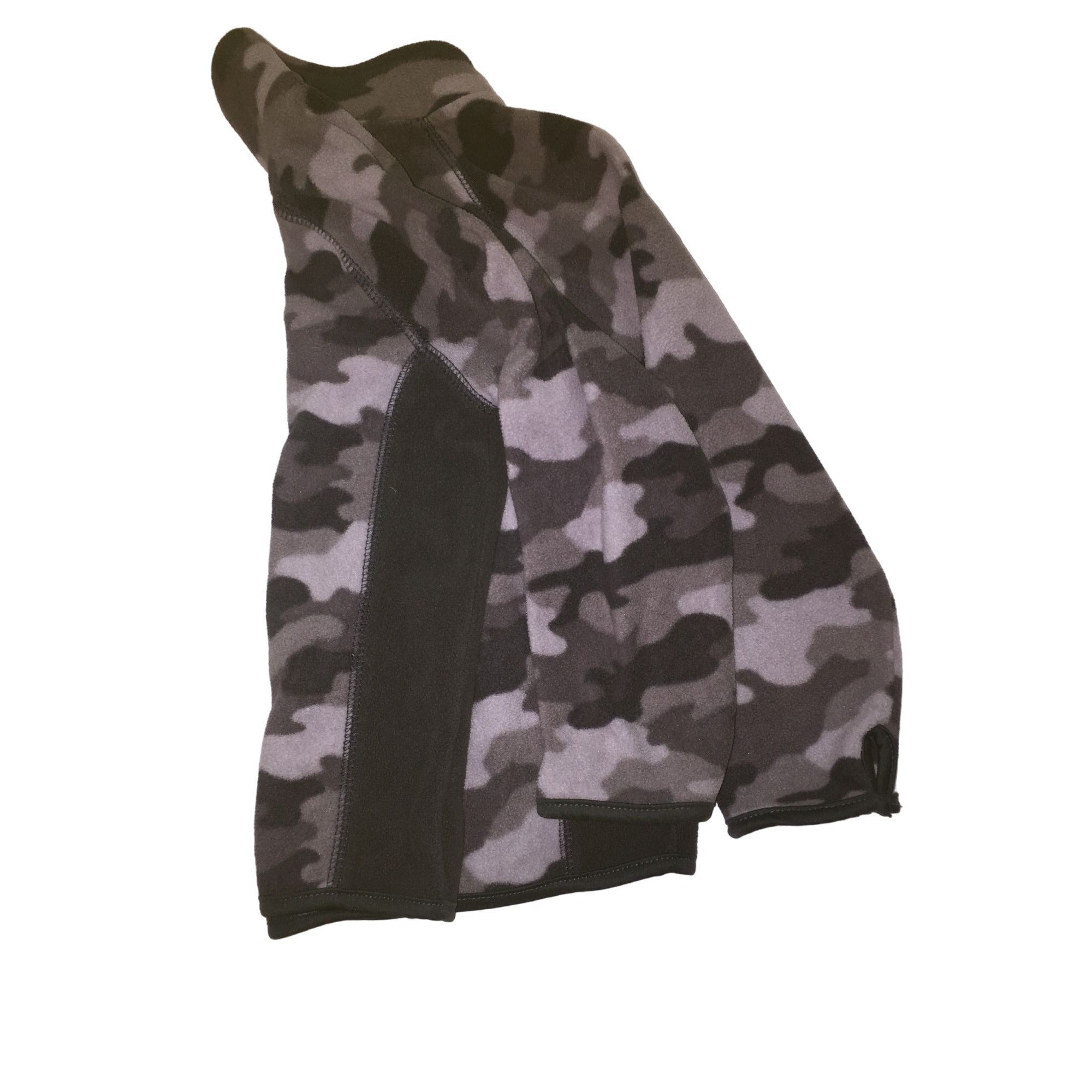 Boys Size 4t Jumping Beans Gray/Black Collared Camo Long Sleeved Jacket