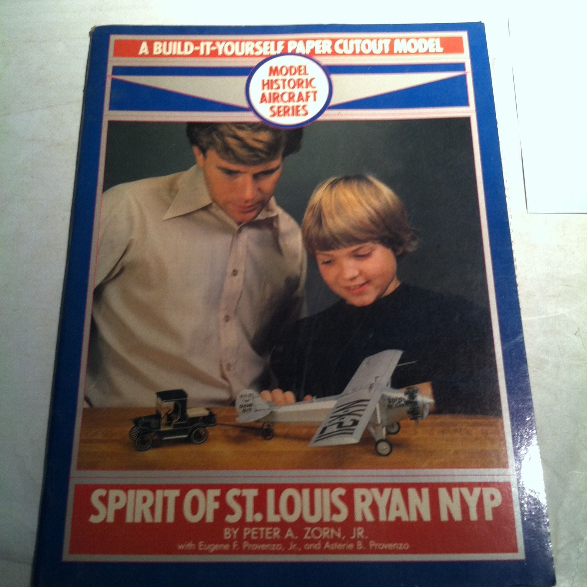 SPIRIT OF ST. LOUIS RYAN NYP A Build It Yourself Paper Cutout Model by Peter A Zorn