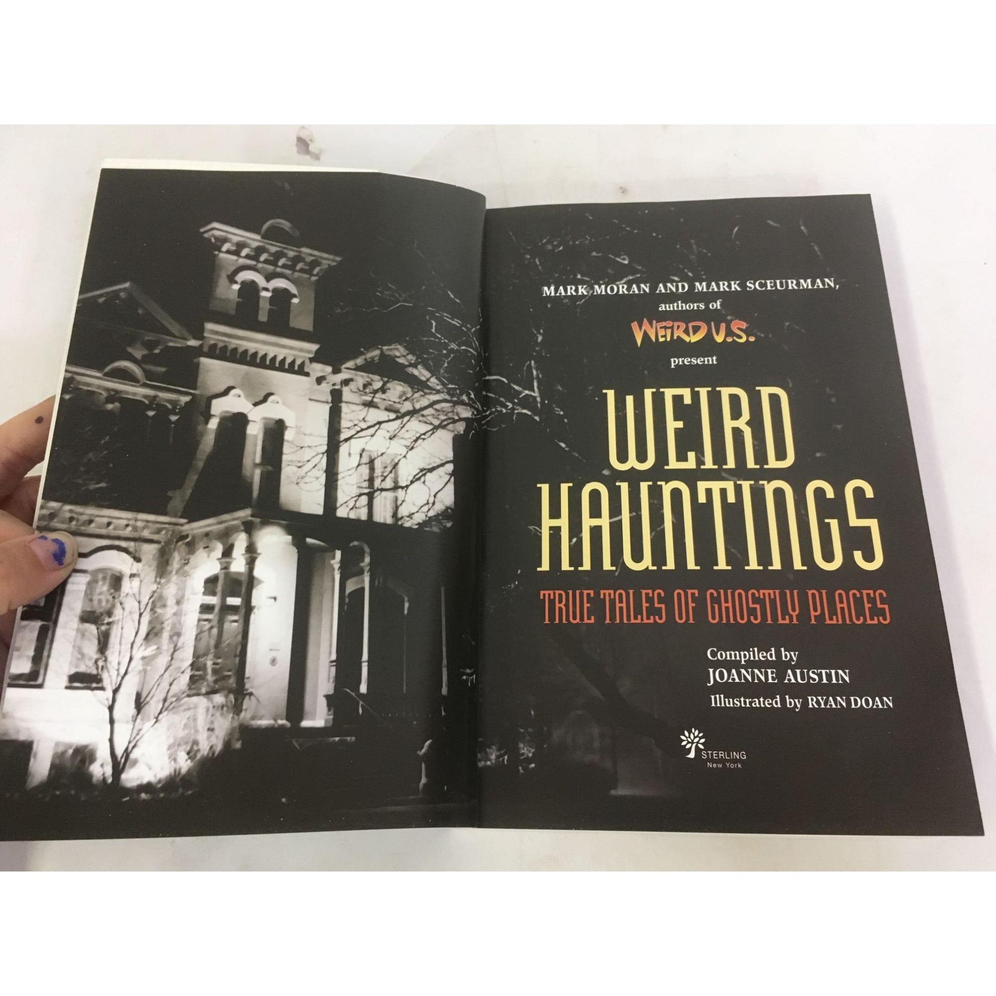 Weird Hauntings: True Tales of Ghostly Places book by Joanne Austin
