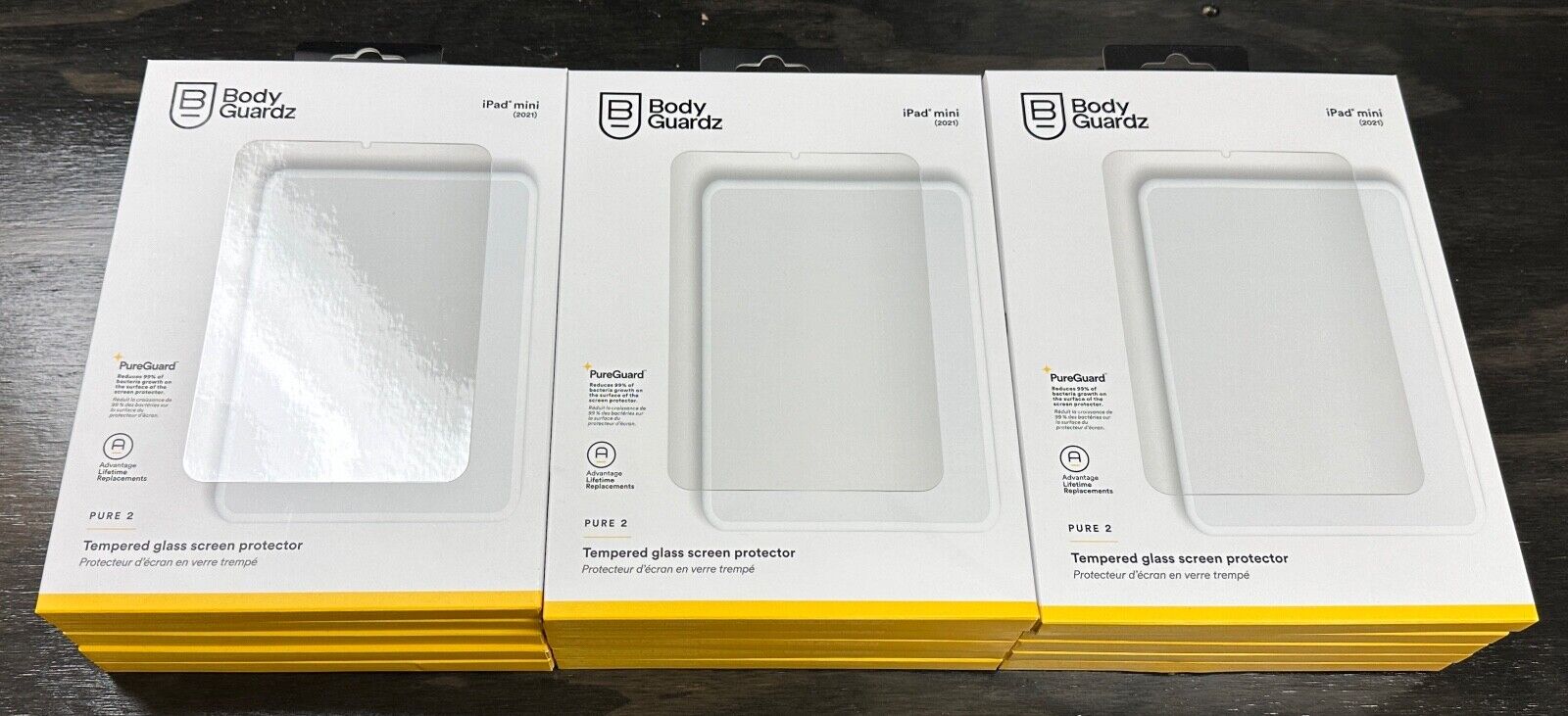BodyGuardz Pure2 Glass Screen Protector Apple iPad mini 6 (2021) 8.3