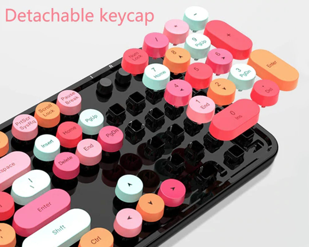 the Wireless Keyboard Has Detachable Keycap