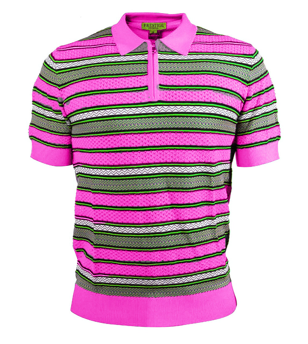 Prestige Zip Up Polo 120