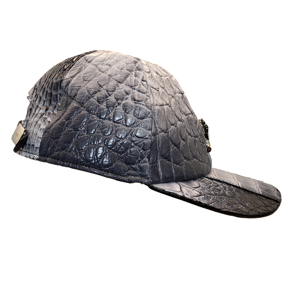 Mauri Fade Black Alligator Adjustable Hat