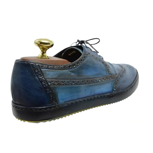 Mauri 8668 Leather & Alligator Wingtip