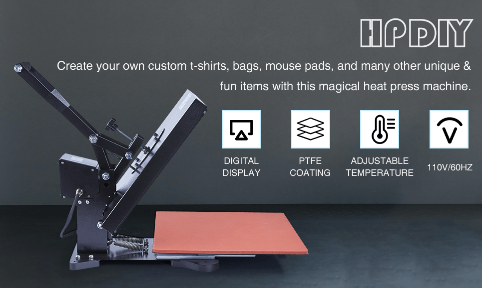 how to use heat press machine