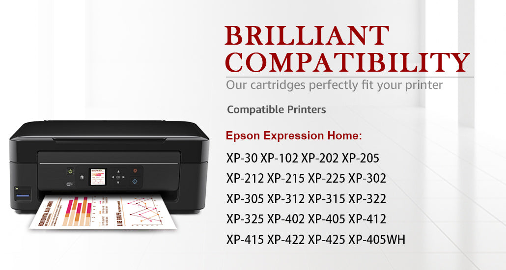Flipper konsensus Mammoth Compatible Epson 18XL ink Cartridge -15 Pack – Toner Kingdom