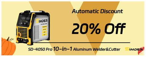 SSimder SD-4050PRO 10-in-1 Aluminum Welder&Cutter