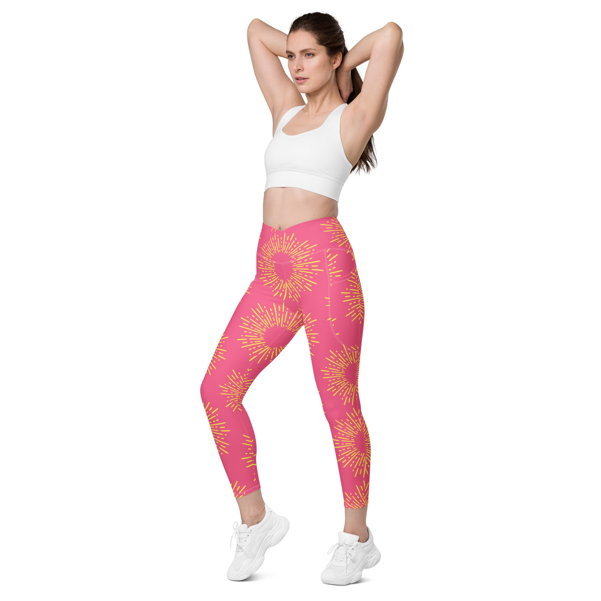 Izalco Crossover leggings with pockets