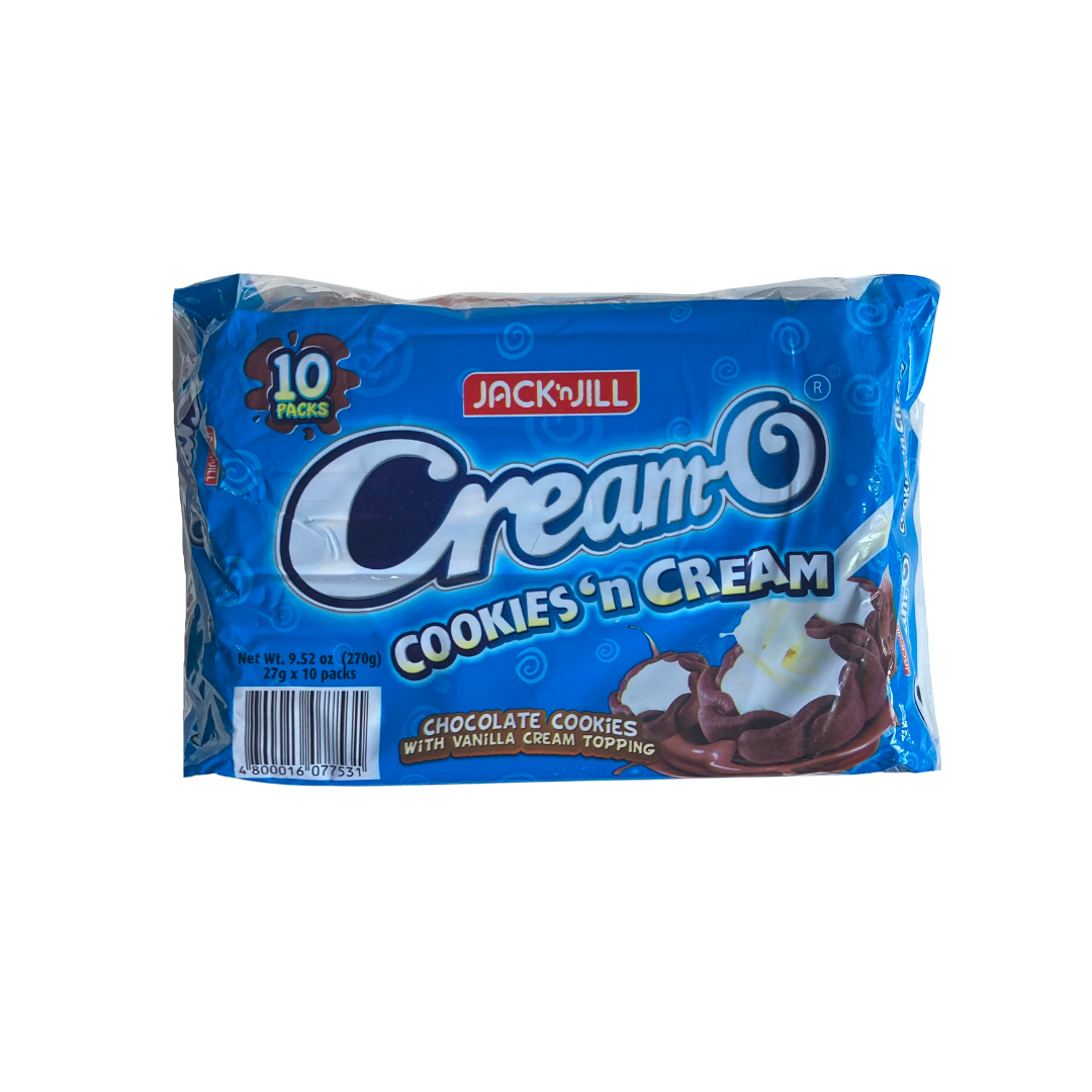  Jack N Jill Cream-O Cookies n' Cream | 27g X 10pcs 