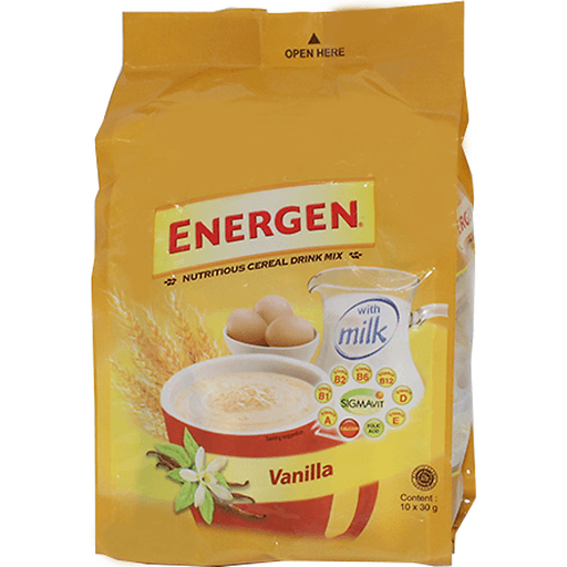  Energen Cereal Drink Vanilla | 30g X 10pcs 