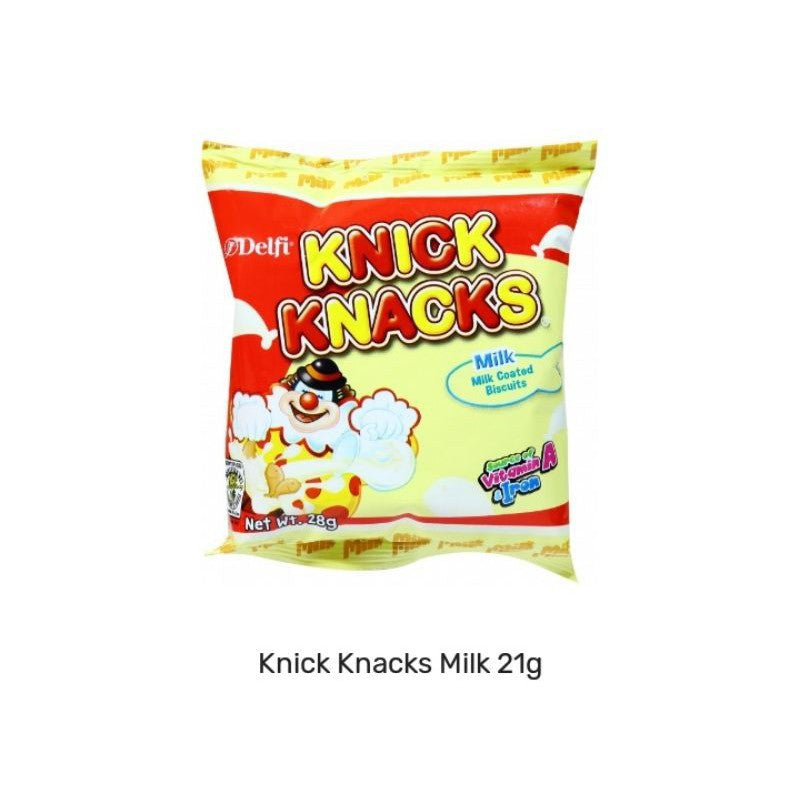  Delfi Knick Knacks Milk Coated Biscuits 21g 