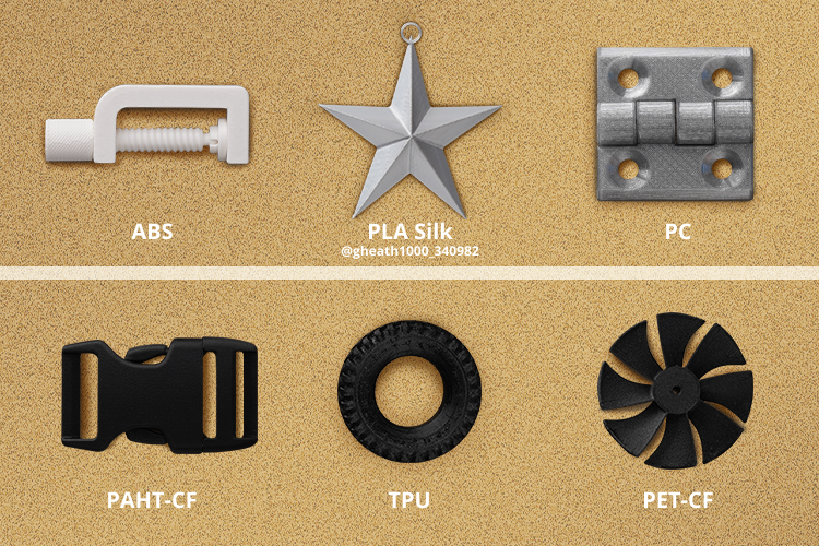 Compatibility with various filaments