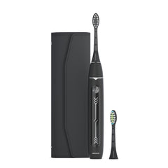 1.Oralcheeeese | Cheeeese sonic electric toothbrushes with a travel case and a replacement brush head, black.