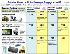 Oralcheeeese | Battery allowed in airline passenger baggage in the US. Cheeeese sonic electric toothbrush is allowed due to rechargeable lithium-ion battery.