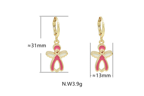 Brinco Anjo Resinado