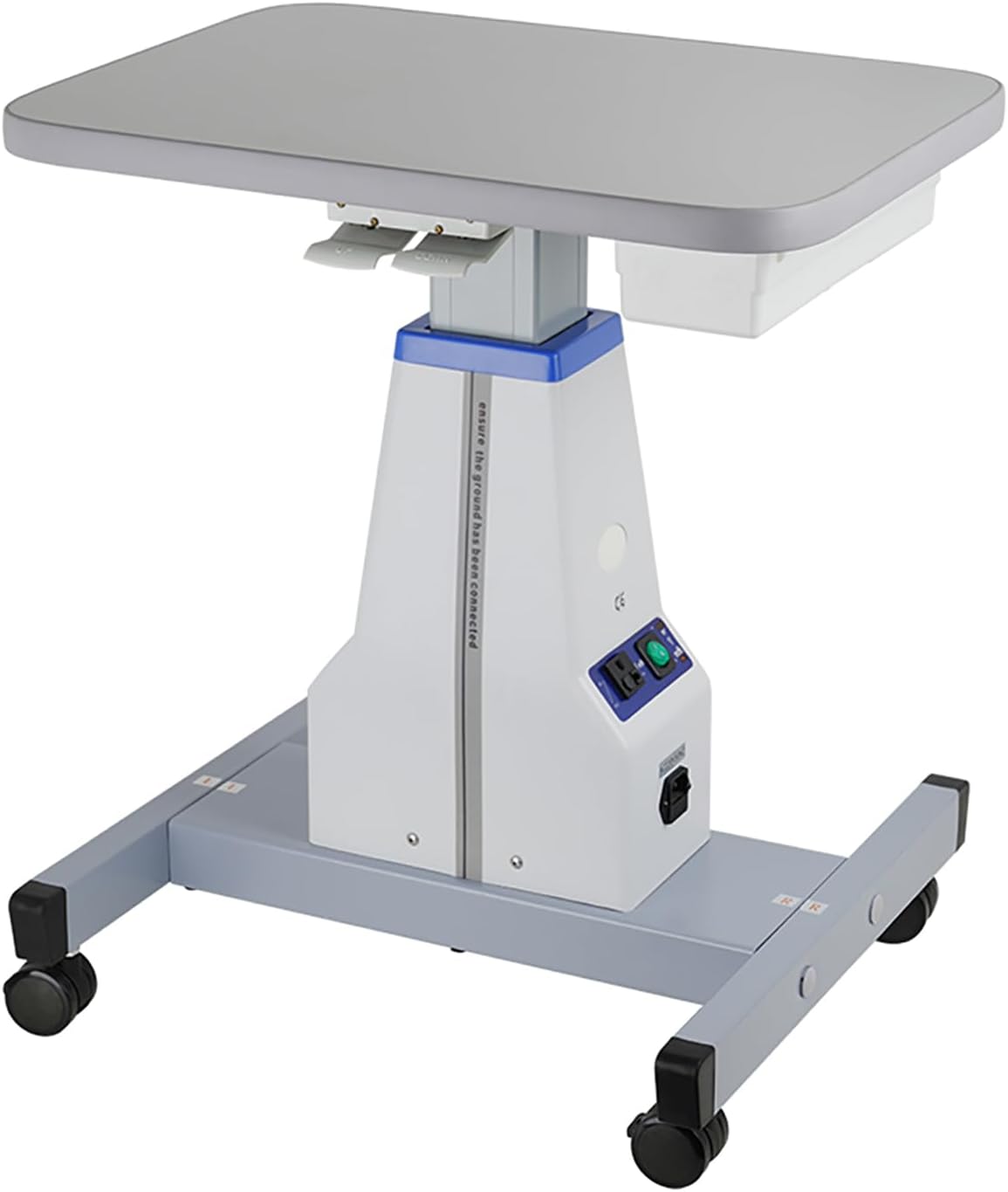 Optometrist Ophthalmic Motorized Electric Table I Professional Medical Cart Dental Cart  I Size 15.7