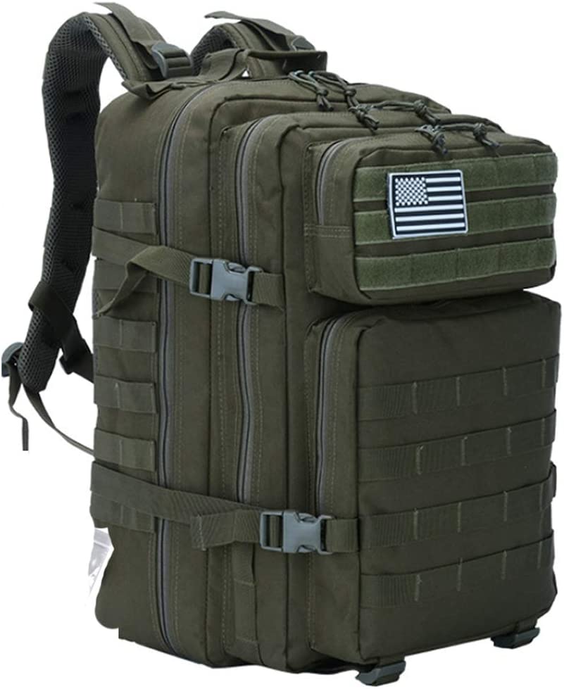 Large 45L Military Tactical Assault Pack Rucksack with Molle System