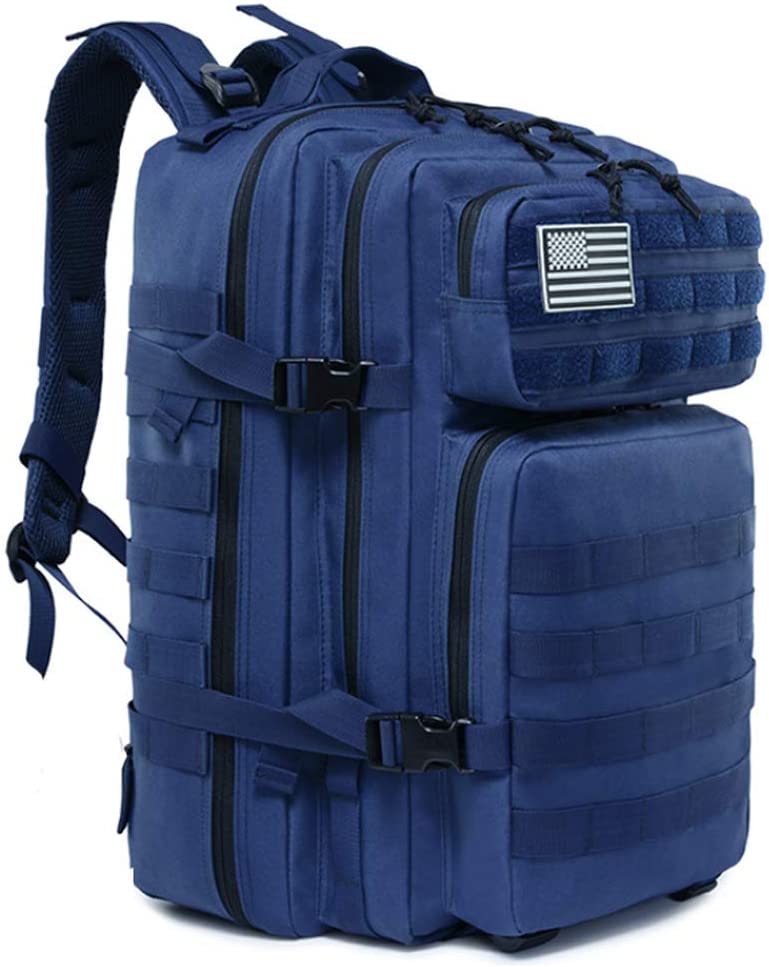 Large 45L Military Tactical Assault Pack Rucksack with Molle System